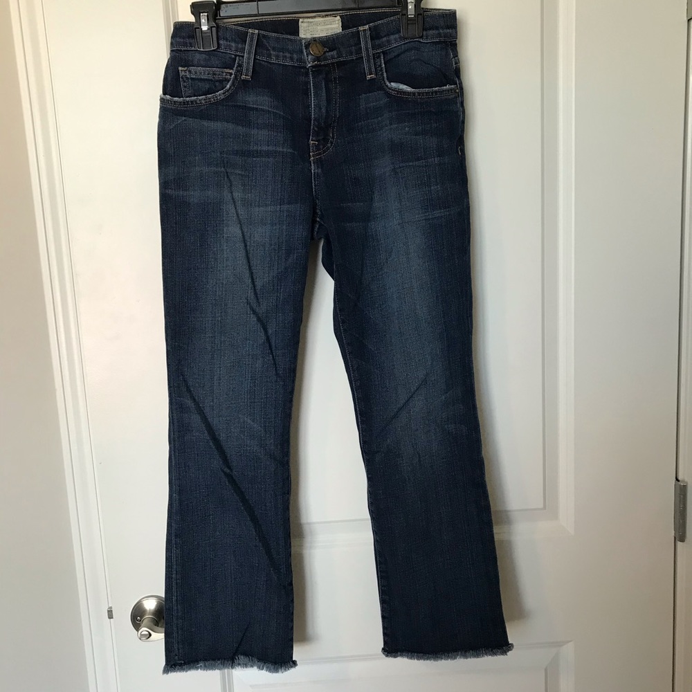 Current/ Elliott raw hem Jeans